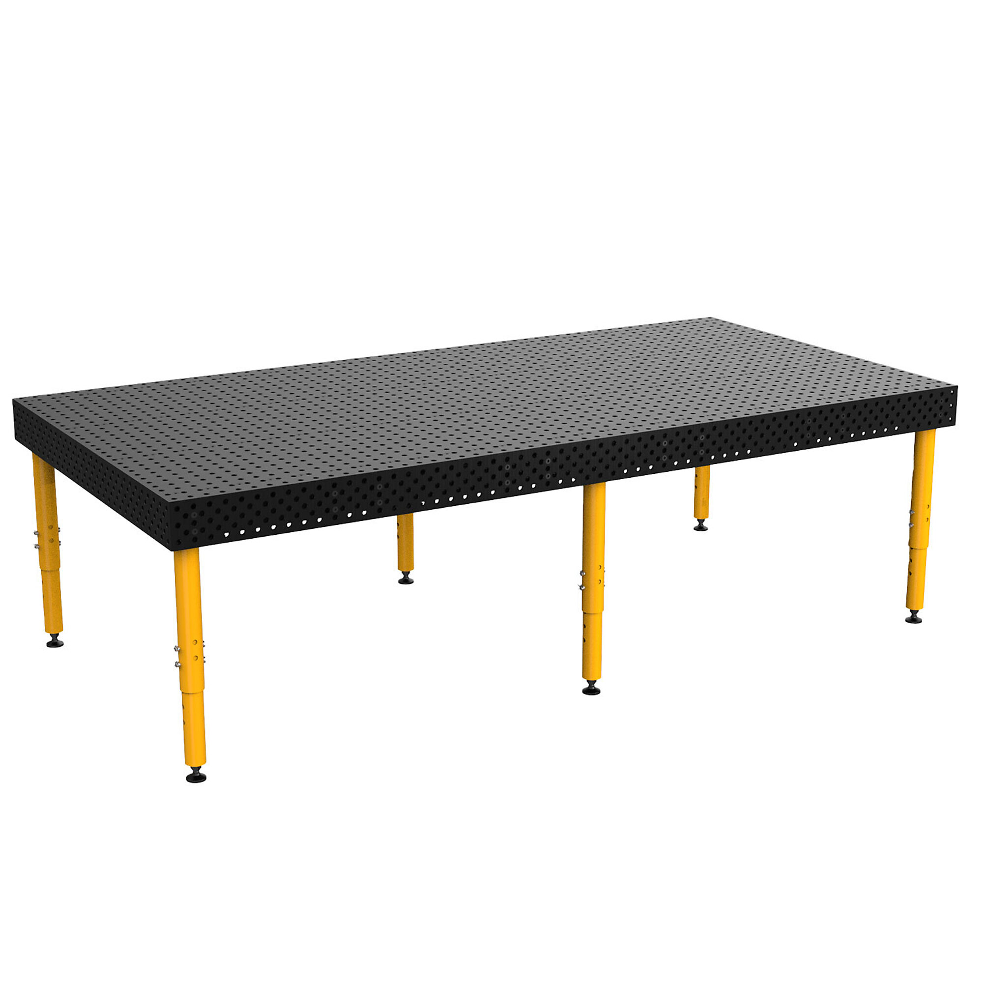 Strong Hand Tools Buildpro Welding Table, Capacity 1500lb., 120in. x 60in., Model# TA5-12060Q-B1